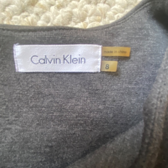 Calvin Klein Grey Sleeveless Dress - Picture 5 of 10